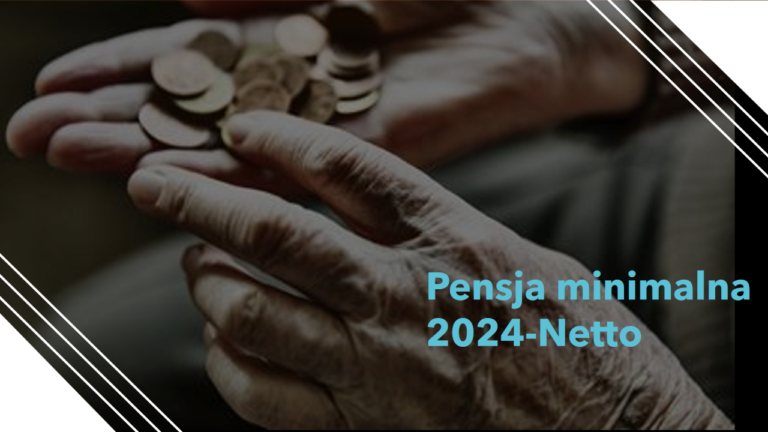 Płaca minimalna 2024r. – netto